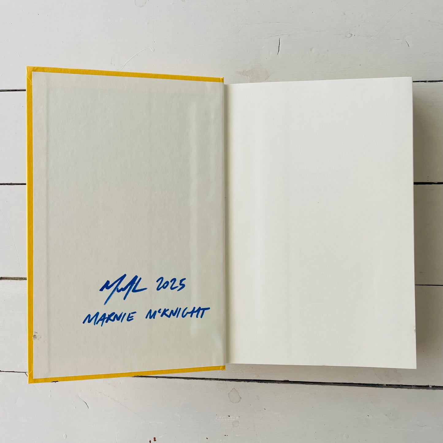 The Woman Who Stole My Life - Painted Hardback