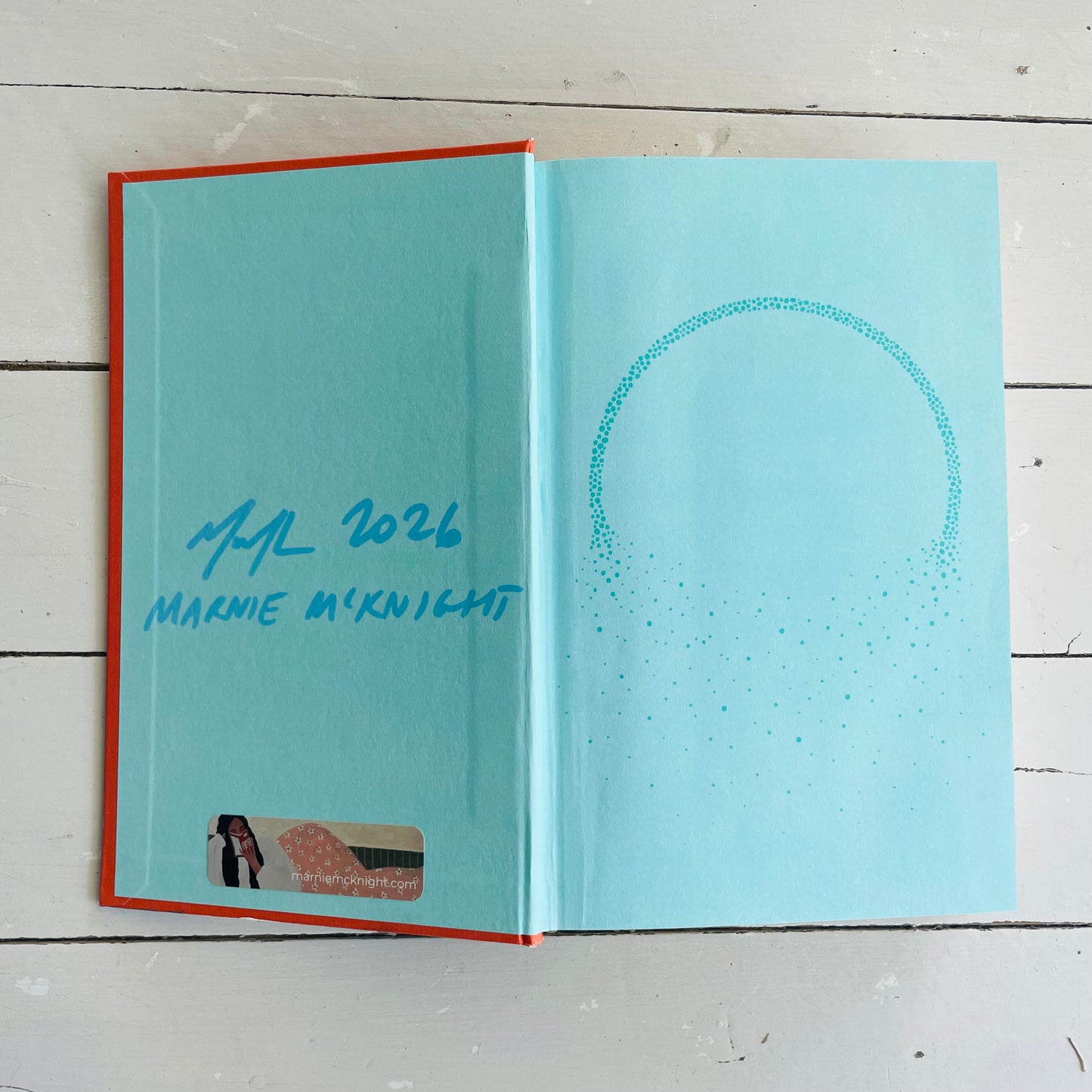 At The End - Painted Hardback