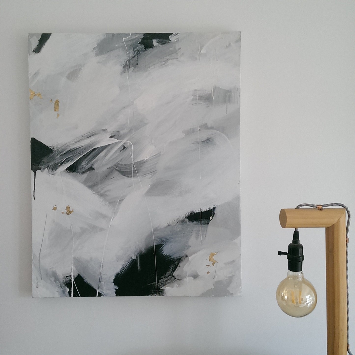 Marnie McKnight large artwork, perfect for the Scandi home