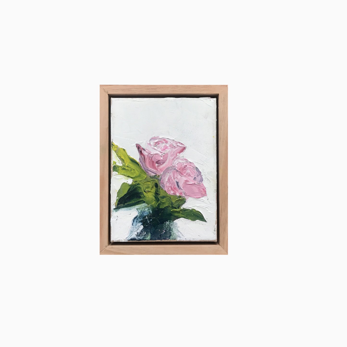 Two Roses In A Vase
