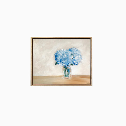 Hydrangeas On The Table