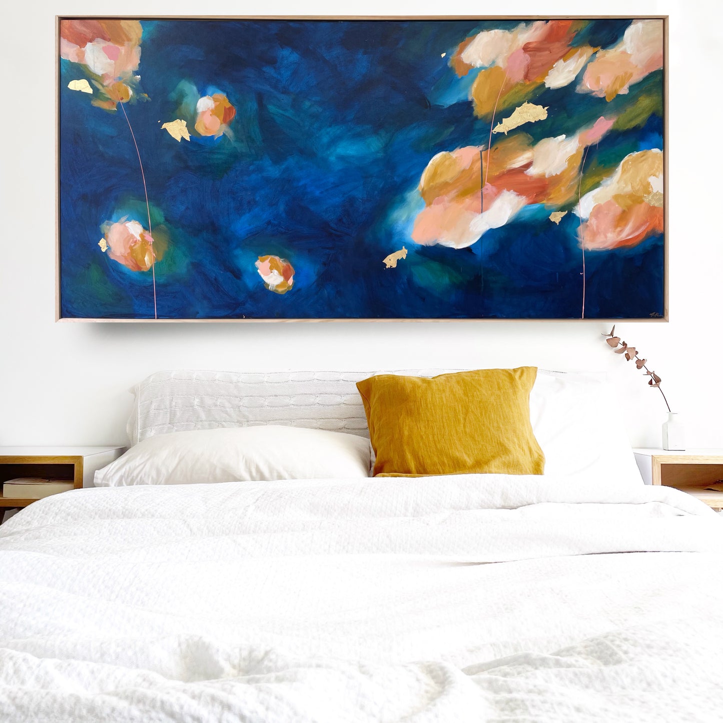 Large abstract art on a budget by McKnight